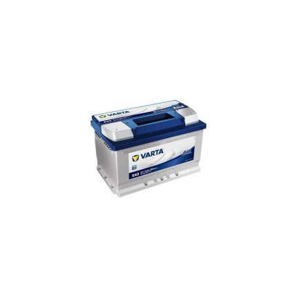 Varta E43 12V 72 Ah 680A Blue Dynamic Akü (Ford-Opel Alçak Tip) (Üretim Yılı: 2023)