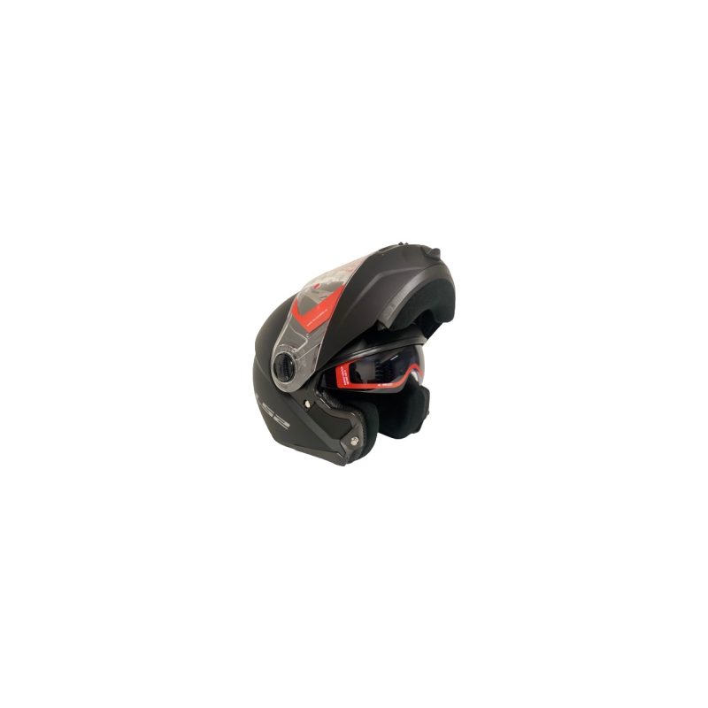 Ls2 Guroni Mat Siyah Kask