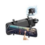 Mpıa Dikiz Aynası Araç Kamerası 10″ Ekran (Tam Ekran) Full Hd 1080P Ekranlı + Geri Görüş Kamerası Türkçe