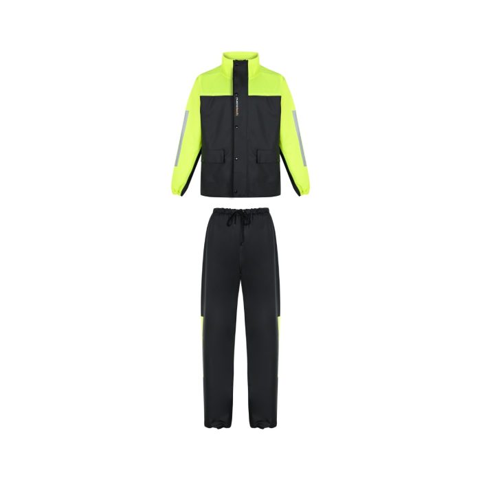 Nukrotech Astarlı Cepli Pvc Motosiklet Yağmurluk Su Geçirmez Alt Üst Takım