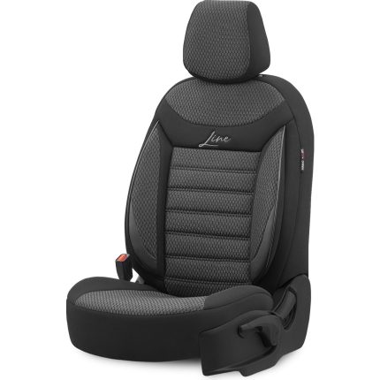 Otom Line Design Airbag Dikişli Ekstra Destekli Özel Tasarım Oto Koltuk Kılıfı Tam Set