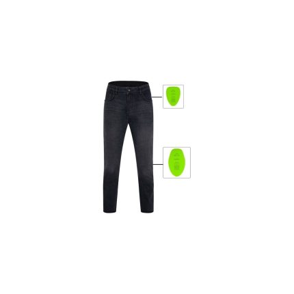 Tech90 Vecton Ad Pro Black Kevlar Cordura Motosiklet Pantolonu