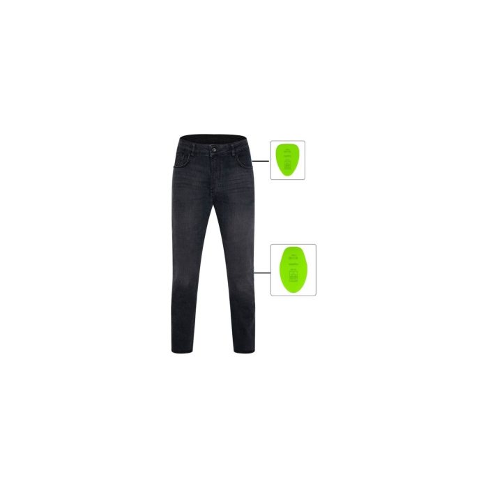 Tech90 Vecton Ad Pro Black Kevlar Cordura Motosiklet Pantolonu
