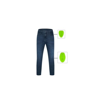 Tech90 Vecton Ad Pro Blue Kevlar Cordura Motosiklet Pantolonu