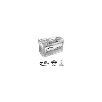 Varta F21 12V 80 Ah 800A AGM Start-Stop Silver Dynamic Akü (Üretim Yılı: 2024)